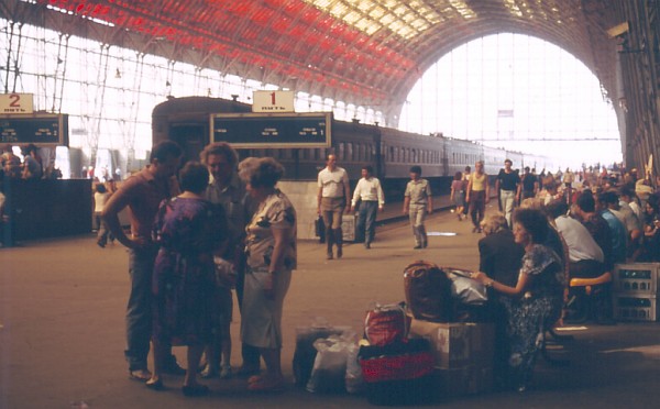 Moskow, Railwaystation